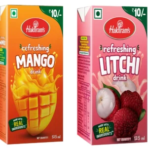 Litchi Drink & Mango Drink Combo Pack - (125ml - Pack of 20)