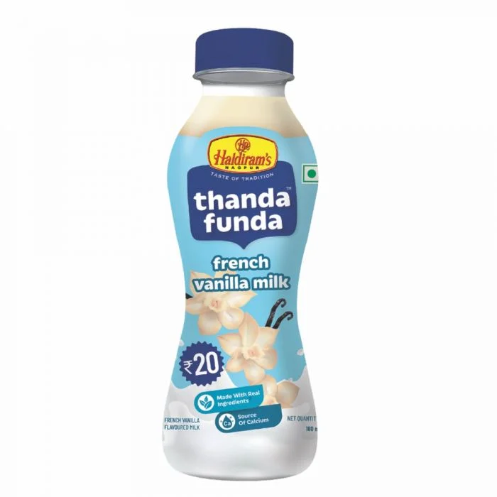 Thanda Funda – French Vanilla Milk (180ml – Pack of 12)