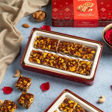 Gulkand Dryfruit Burfee