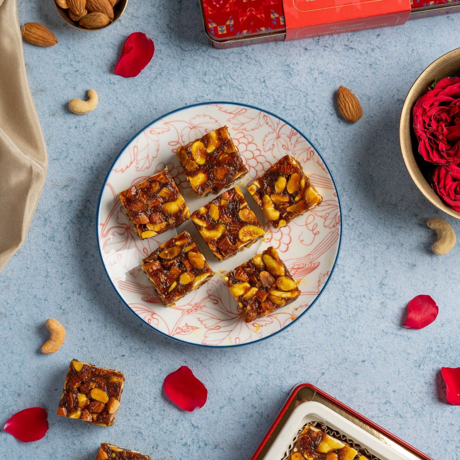 Gulkand Dryfruit Burfee (250 g)