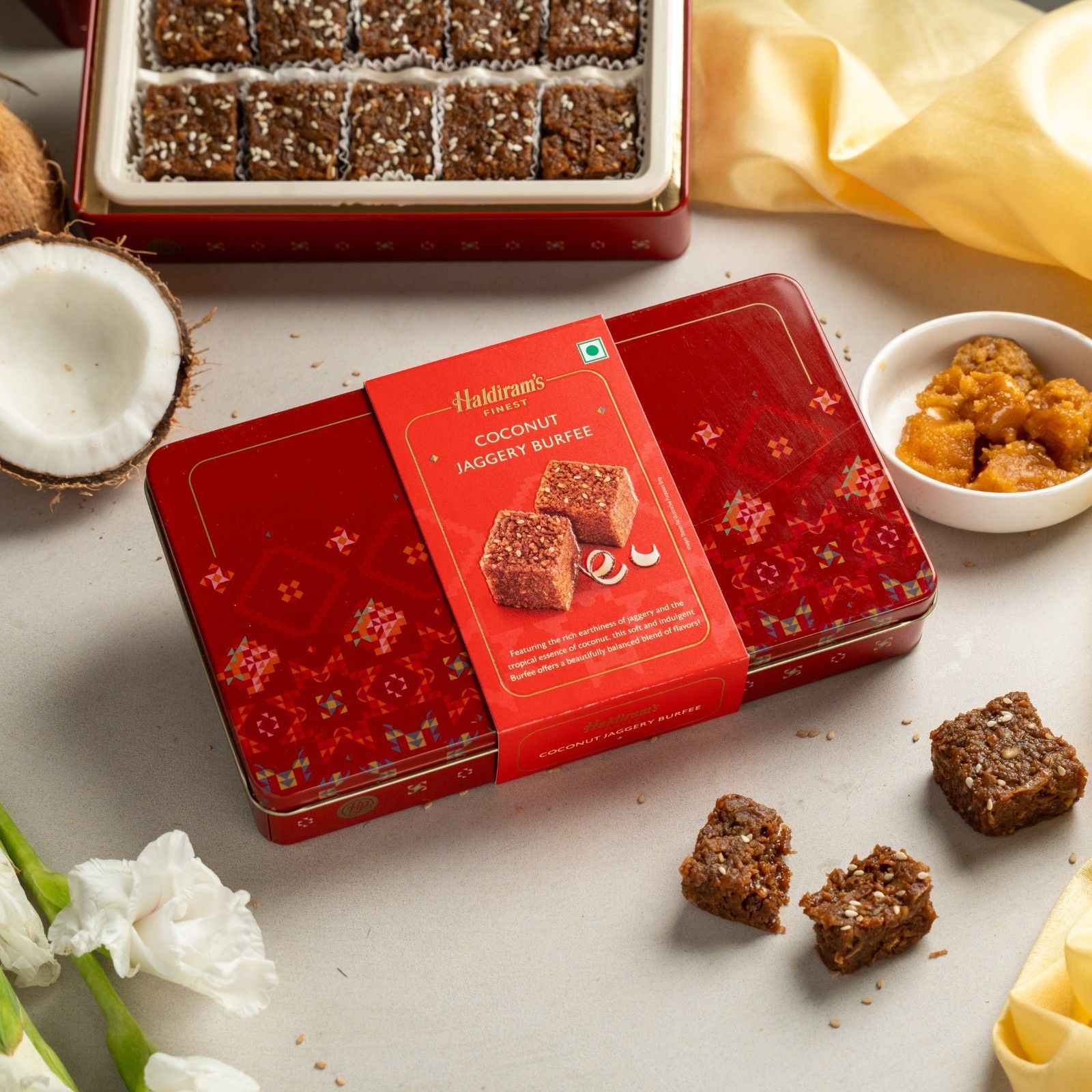 Coconut Jaggery Burfee (250 g)